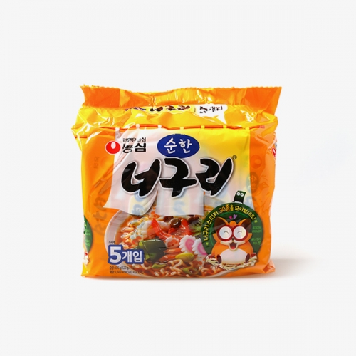 농심 순한 너구리 600g