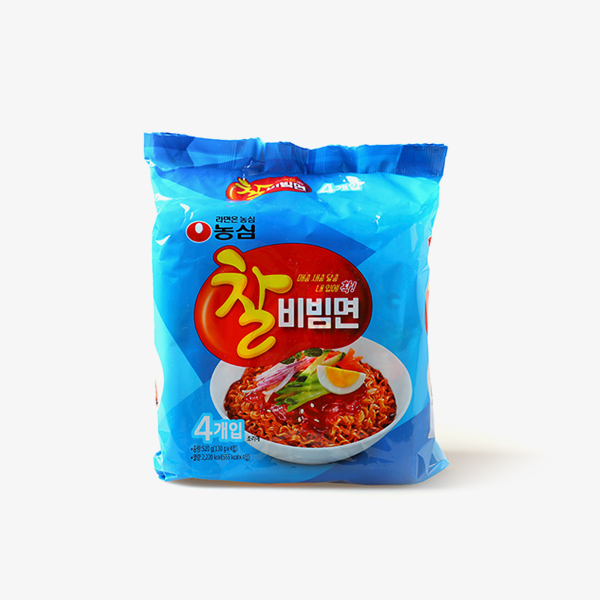 농심 찰비빔면 520g