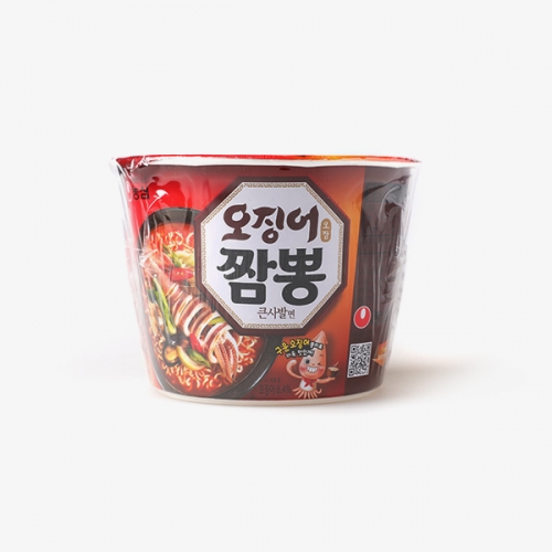 농심 오징어 짬뽕 큰사발면 115g