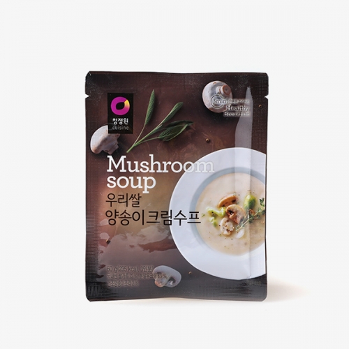 청정원 우리쌀 양송이크림 수프 60g