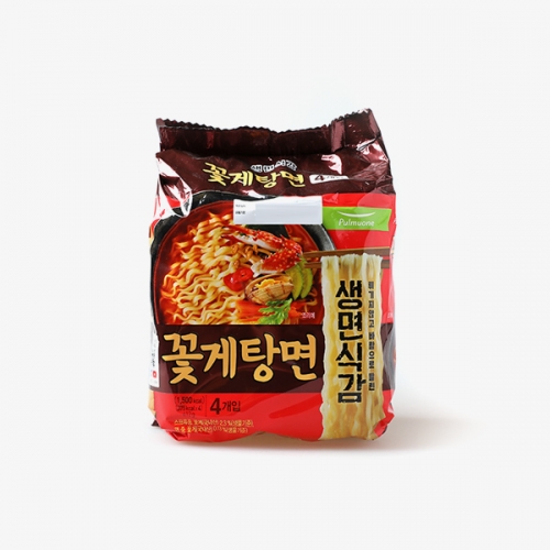 풀무원 꽃게탕면 412g