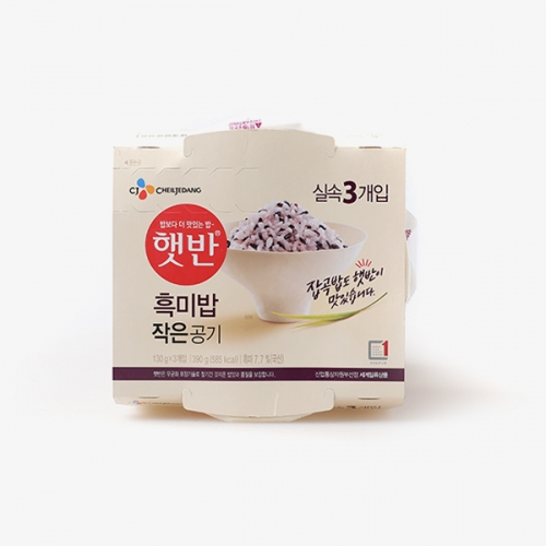 햇반 흑미밥 작은공기 390g