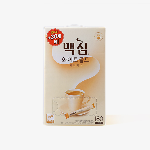 맥심 화이트골드 커피믹스 (180스틱) 2.1kg