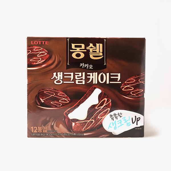 롯데 몽쉘 카카오 케이크 384g