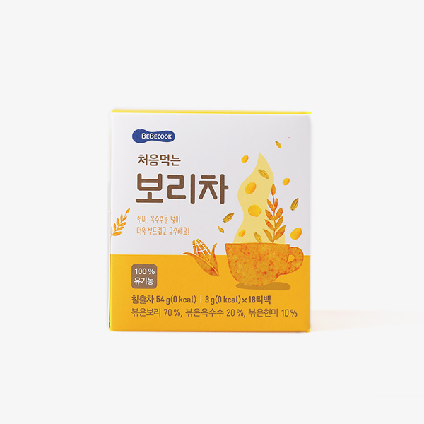 베베쿡 처음먹는 보리차 54g