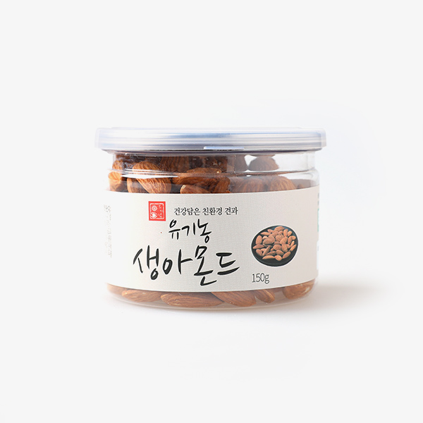 유기농 생아몬드 150g