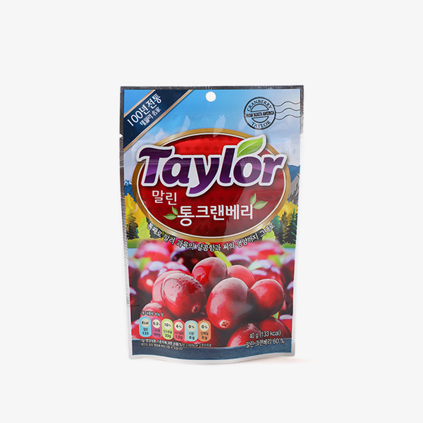 테일러 말린통크랜베리 40g