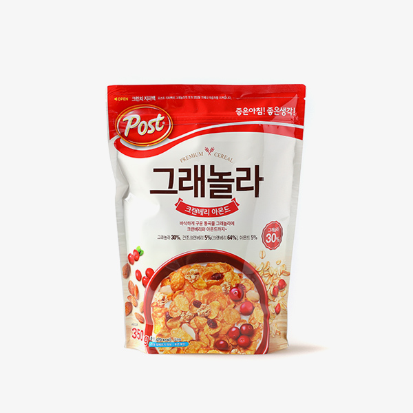 포스트 그래놀라 크랜베리 아몬드 350g