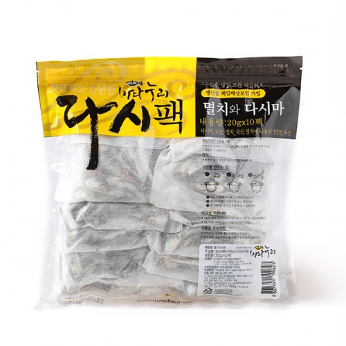 바다누리 멸치 다시팩 200g