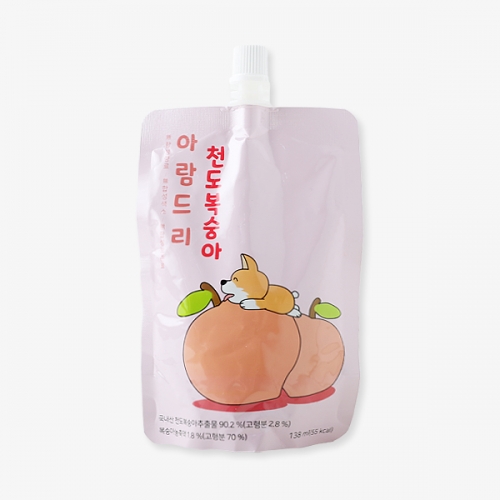 아람드리 천도 복숭아 138ml