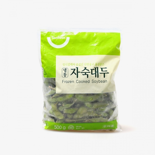 냉동자숙대두 500g