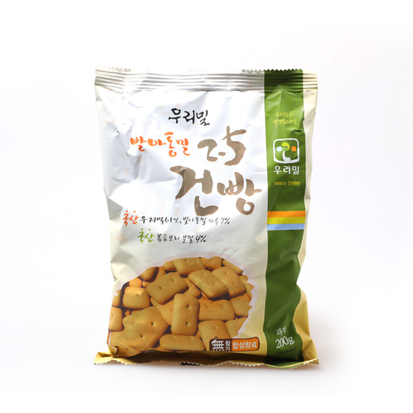 우리밀 발아통밀 2.5건빵 200g