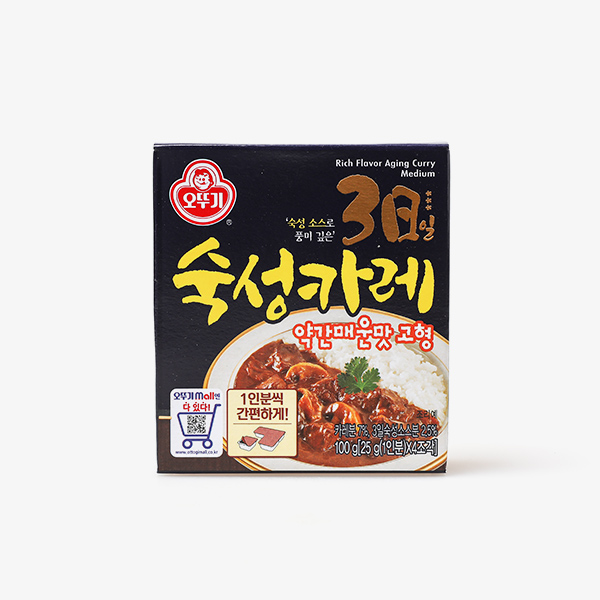 오뚜기 3일숙성카레고형약간매운맛 100g