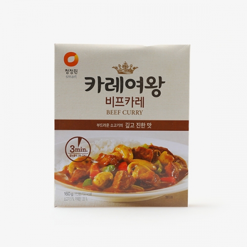 청정원 카레여왕 비프카레 160g