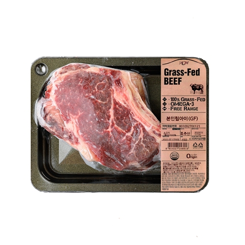 호주산 본인립 스테이크[냉동]450g