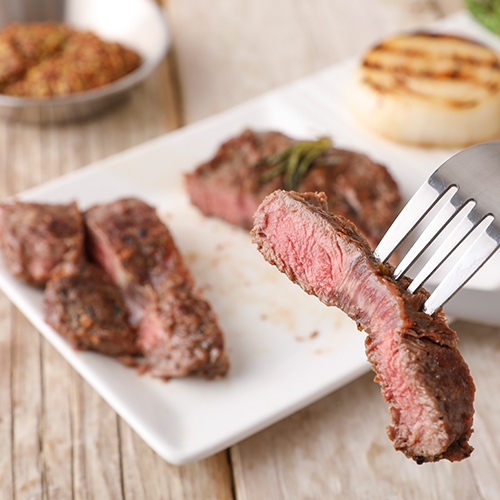 시즈닝 부채살 스테이크 200g 시즈닝 부채살 스테이크 200g