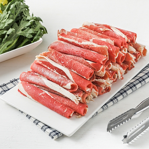 [냉동]유기농소고기 척롤/샤브샤브/호주산(Organic Beef Frozen Brisket) 500g