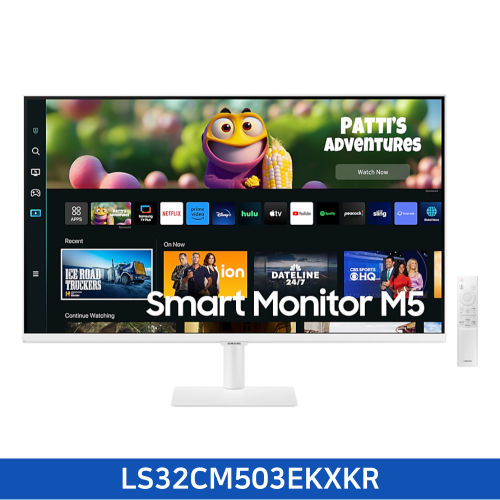 [삼성] 2023 스마트모니터 M5 M50C 화이트 (80.1 cm) LS32CM503EKXKR