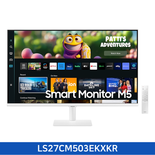 [삼성] 2023 스마트모니터 M5 M50C 화이트 (68.6 cm) LS27CM503EKXKR