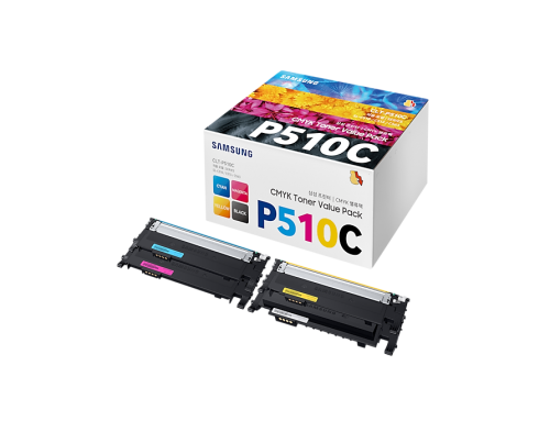 [포인트10%적립] 삼성 정품 컬러 레이저프린터 토너 4색 패키지 (KCMY 컬러세트) CLT-P510C