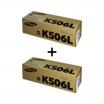 [포인트10%적립] 삼성 정품 컬러 레이저프린터 토너 검정 1+1 (6,000매+6,000매) CLT-K506L