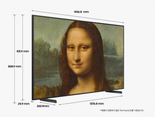 삼성 더프레임 The Frame 65인치 TV (163 cm) KQ65LSB03AFXKR / 문화상품권 10만 지급