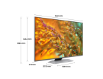 삼성 2024 QLED 4K QD80 50인치 TV (125 cm) KQ50QD80AFXKR