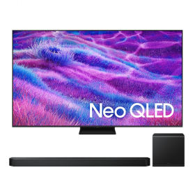삼성 2025 Neo QLED QNF90 214cm + 5.1.2ch 사운드바 Q800F 세트 KQ85QNF90-8 스탠드형