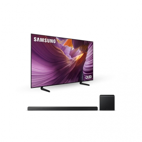 삼성 2025 OLED SF85 209cm + 5.1.2ch 사운드바 Q800F 세트 KQ83SF85-8 스탠드형