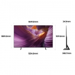 삼성 2025 OLED SF85 209cm + 5.1.2ch 사운드바 Q800F 세트 KQ83SF85-8 스탠드형