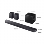 삼성 2025 OLED SF95 209cm + 9.1.4ch 사운드바 Q930F 세트 KQ83SF95-9