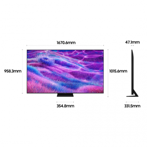 삼성 2025 Neo QLED QNF80 189cm + 5.1.2ch 사운드바 Q800F 세트 KQ75QNF80-8