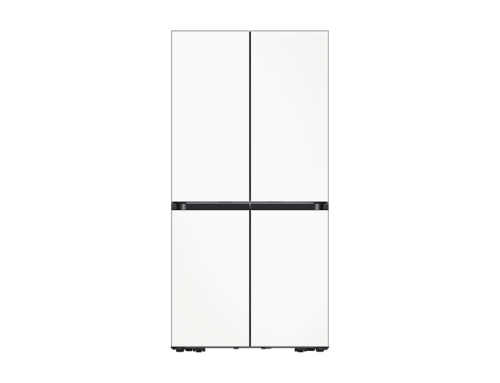 삼성 2025 BESPOKE AI 하이브리드 4도어 키친핏 Max 633L RM70F64M2X 새틴화이트 푸드쇼케이스