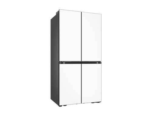 삼성 2025 BESPOKE AI 하이브리드 4도어 키친핏 Max 633L RM70F64M2X 새틴화이트 푸드쇼케이스