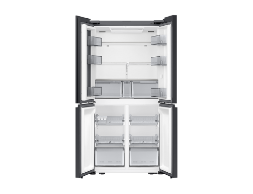 삼성 2025 BESPOKE AI 하이브리드 4도어 키친핏 Max 633L RM70F64M2X 새틴화이트 푸드쇼케이스