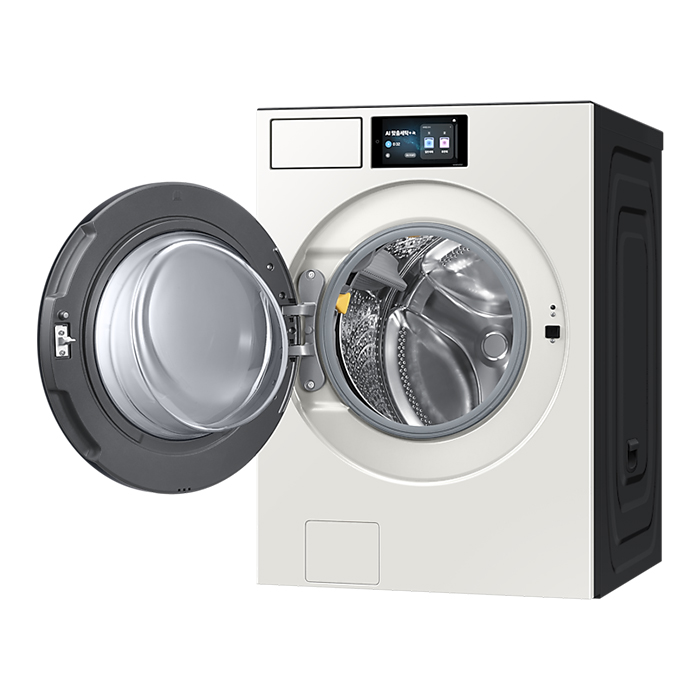 삼성 비스포크 AI 세탁기 25kg 177.8mm LCD WF90F25ADY 오토오픈도어