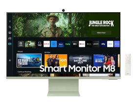 삼성 2023 스마트모니터 M8 M80C 스프링 그린 80cm LS32CM80GUKXKR 진열상품