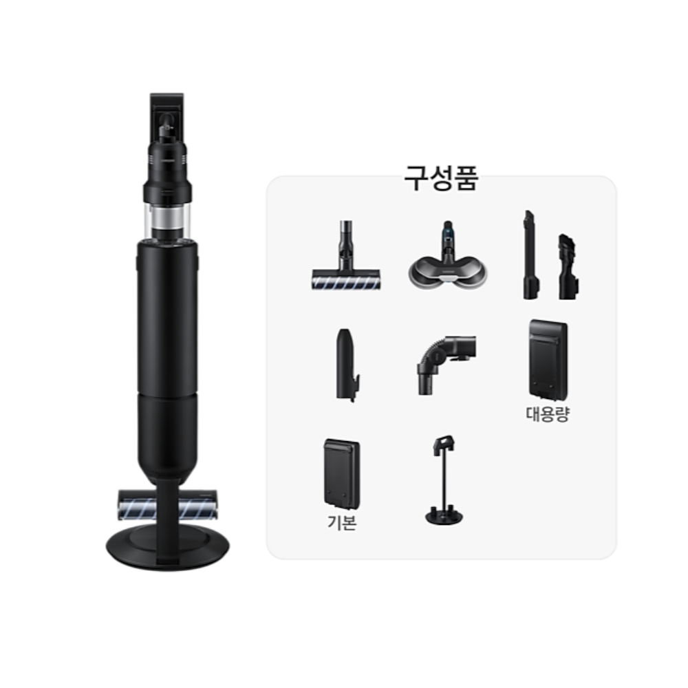 삼성 Bespoke AI 제트 400W VS90F40CSK 새틴블랙