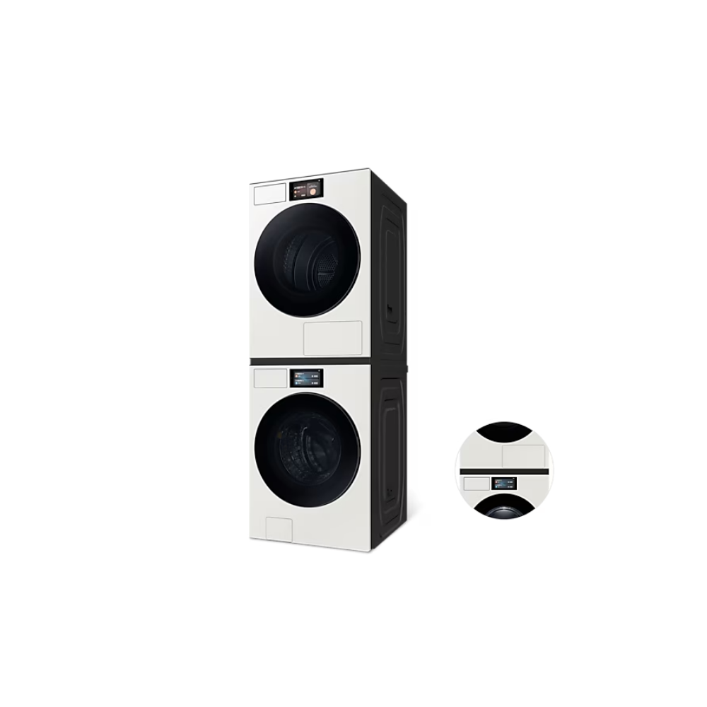 삼성 비스포크 AI 세탁기+건조기 25/22kg WF90F2522ACHY 삼성물류직배송