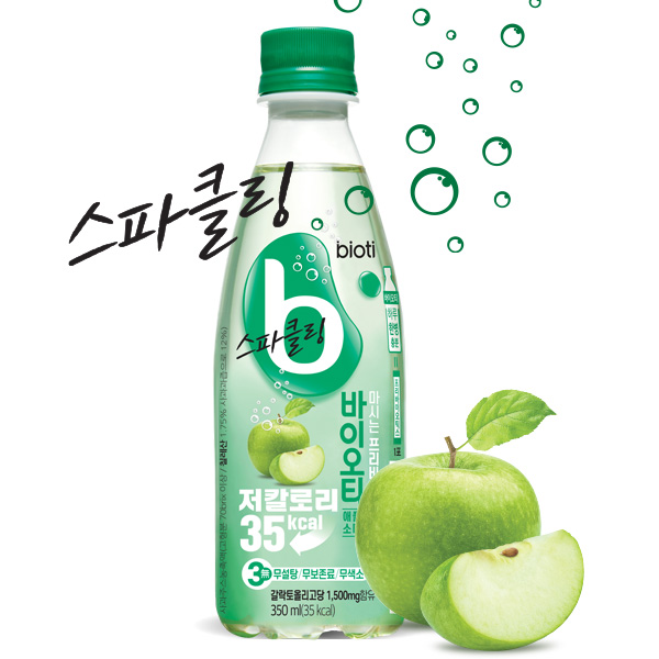 바이오티 애플소다 350ml (24개입)