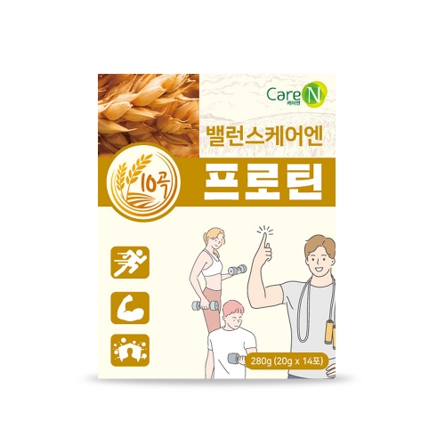 케어엔 프로틴 (곡물혼합) 20g x 14포 (2주분)