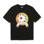 CIRCLE KEEP WATCH TEE BK (BASIC FIT)