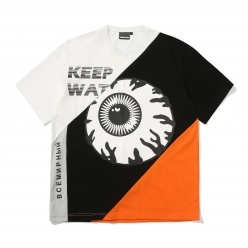 3-TONE KEEP WATCH TEE OR (LOOSE FIT)