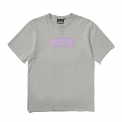 STITCH K.W LOGO TEE GY (BASIC FIT)