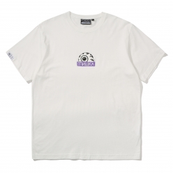 HALF KEEP WATCH TEE WH (BASIC FIT)