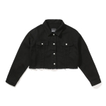 W. STITCH K.W SHORT DENIM JACKET (BASIC FIT)