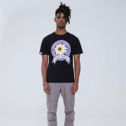 KEEP WATCH CIRCLE TEE BK (BASIC FIT)