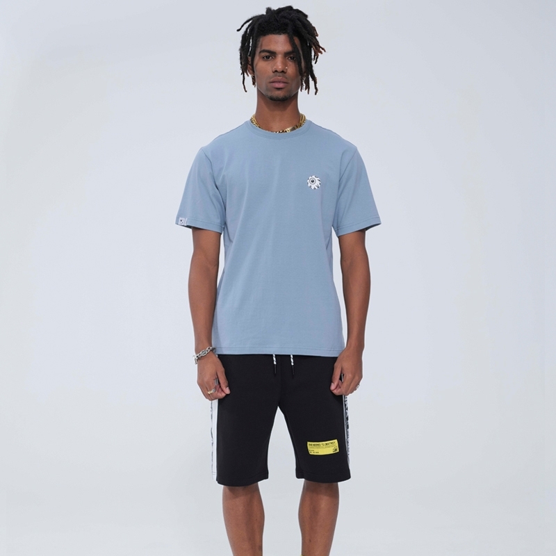 BASIC KEEP WATCH TEE BL (BASIC FIT)