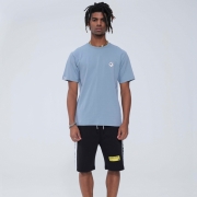 BASIC KEEP WATCH TEE BL (BASIC FIT)