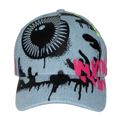 GRAFFITI K.W STRAPBACK CAP BL